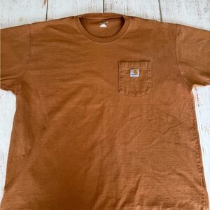 Carhartt Men’s XL Short Sleeve Pocket Tee in Rust